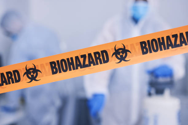 Professional Unattended Death Cleanup technician working in Shelton, NE